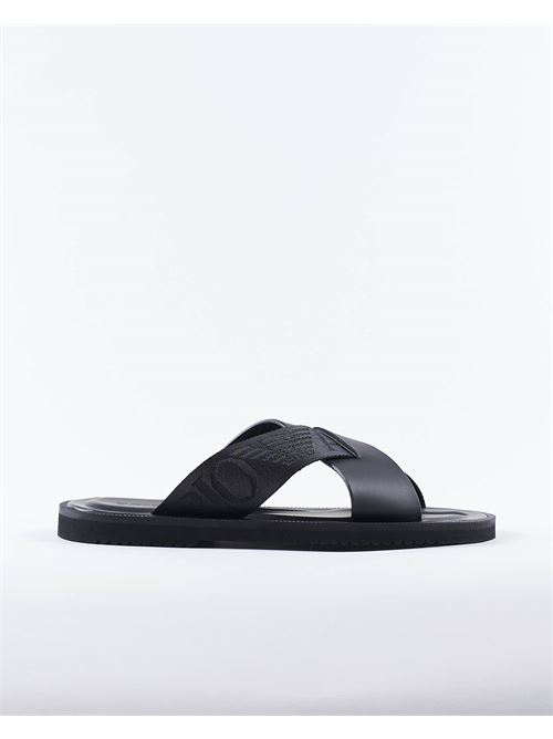 Leather sandals Emporio Armani EMPORIO ARMANI | Slipper | X4P124XN787K001